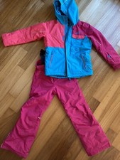 Completo Sci HANNAH. Bambina.Giacca/pantaloni. COLORI FLUO. Taglia 140-9/10 Ann