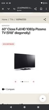 LG 60PM6700 60 INCH PLASMA