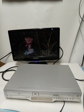 Toshiba D-VR35 VCR VHS DVD registratore copia VHS su DVD argento