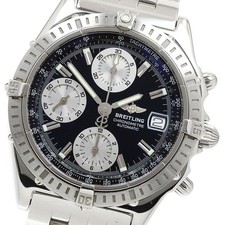 Orologio Uomo Automatico BREITLING Chronomat A13352 Data Quadrante Nero/Argento_908363