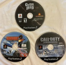 Ps2 Games (Burnout 2, Guitar