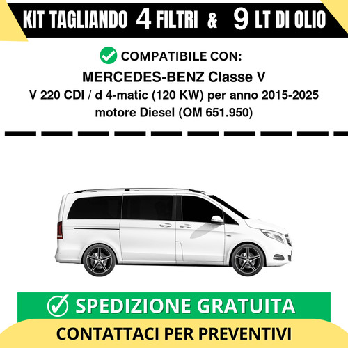 Tagliando per mercedes - tagliando, mercedes-benz
