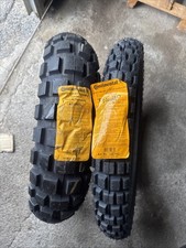 OFFERTA COPPIA GOMME NUOVE 150/70-18 70Q 90/90-21 54S Continental Tkc80 Dot21/22