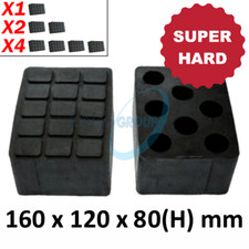 TAMPONE IN GOMMA DURA H 80 PONTE SOLLEVATORE AUTO BLOCCO OMCN CORGHI RAVAGLIOLI