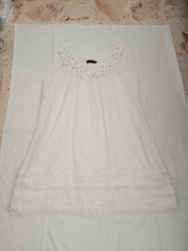 Vestito estivo bianco con