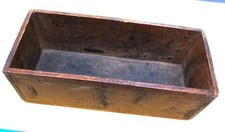 VECCHIA SCATOLA - CONTENITORE IN LEGNO - PORTA OGGETTI VARI