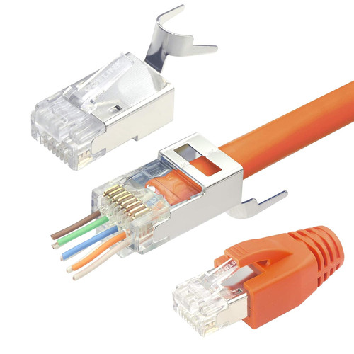 Connettori rj45 cat7 cat6a - connettori,