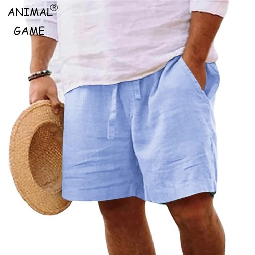 Pantaloncini uomo cotone - , lino