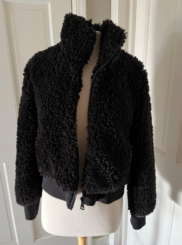 Zara jacket black - , fur