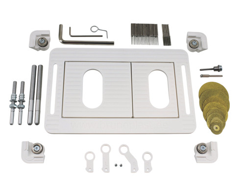 Piastra pulsante per - wc,