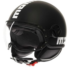 CASCO HELMET MOTO JET MOMO DESIGN FGTR CLASSIC NERO OPACO TG XL