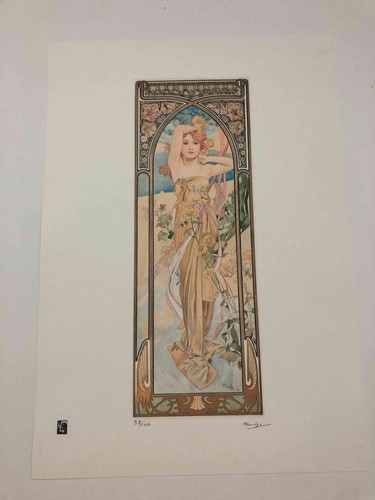 Alphonse mucha off set - mucha,