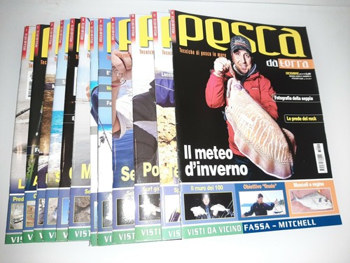 Pesca terra riviste anno - pesca,