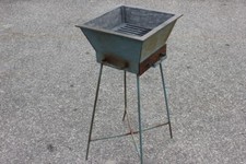 BBQ,Braciere,Grill,Fornacelle,murare,Incasso,ghisa 36x36 H 12 Cm con supporto 