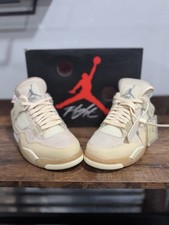 Jordan 4 Retro Off White Sail