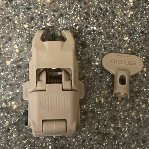 Mbus front sight flip - mbus,, flip-up