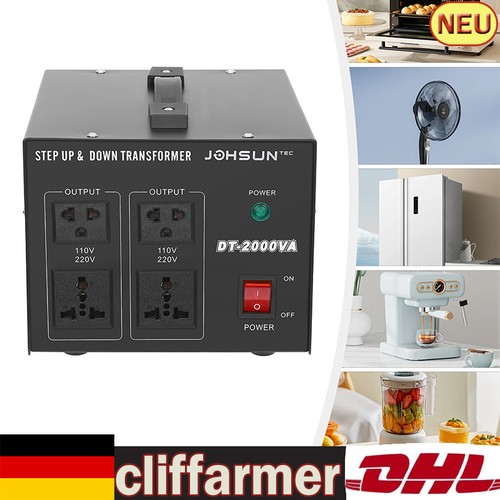 220v 110v 2000w - 220v⇋110v, step