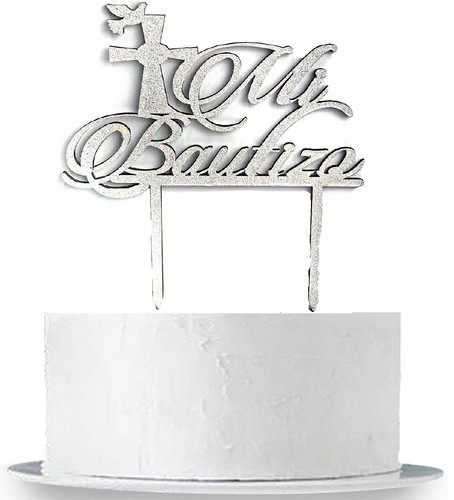 Bautizo cake topper centros - cake,