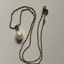 Collana con perla - catenina e
