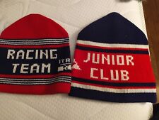 2 berretti vintage anni 80 sci