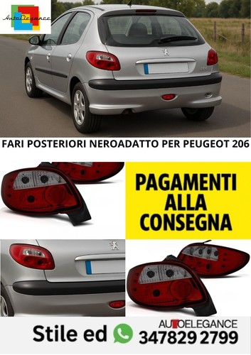 Fari posteriori nero - 😎fari,