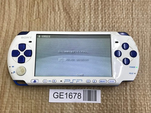 Console psp 3000 bianca - console, blu