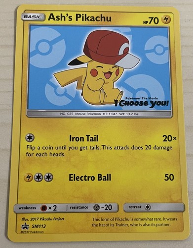 Pokémon tcg ash - pokémon, pikachu