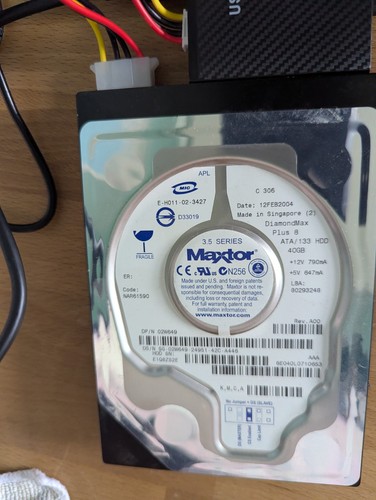 Hdd maxtor diamondmax plus - hdd,