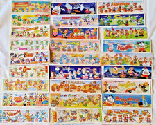 SORPRESINE KINDER FERRERO CARTINA ORIGINALE SERIE VINTAGE ENTRA & SCEGLI TOP RAR