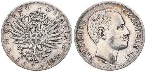 Italia lira 1901 - italia,