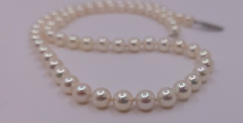 Collana carati oro bianco - carati,