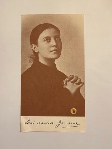Santino antico reliquia santa - santino,