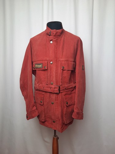 Belstaff men red cotton - belstaff, men's