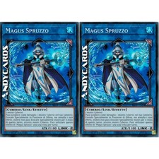 MAGUS SPRUZZO 2x • (Splash Mage) • Super R • RA04 IT080 • 1Ed • Yugioh ANDYCARDS