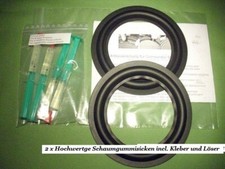 Grundig Audiorama 7000 Centrale- Hochton Cianfrinatrice Set High Quality Schiuma