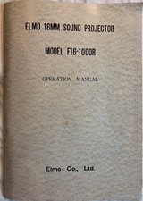 Mode d’emploi ELMO 16mm