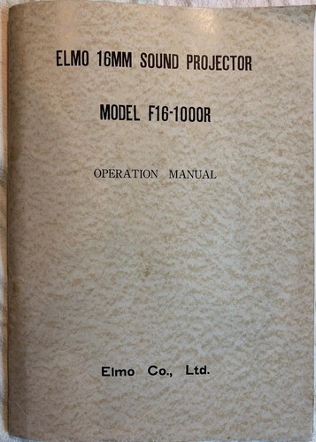 Mode emploi elmo 16mm - mode,