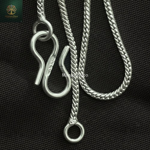 Catena corda argento - in,