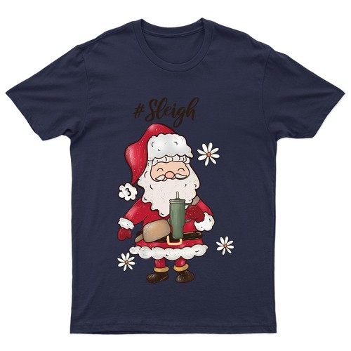 Slitta babbo natale maglietta - babbo,