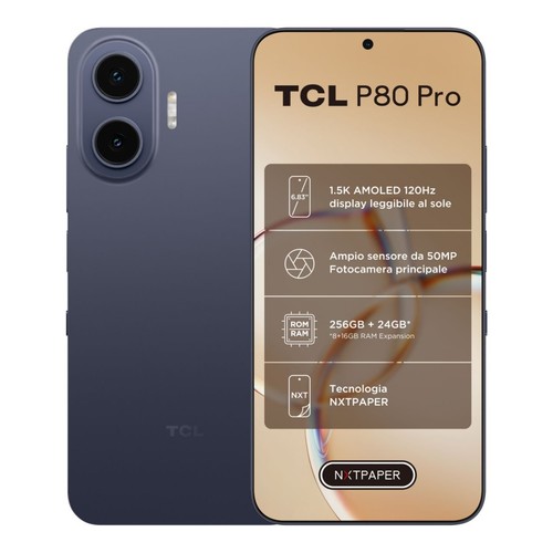 Tcl smartphone pda - pda, p80p256bl