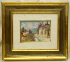 Dipinto olio - (h784), ad