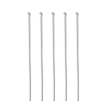100pz Perni Testa Acciaio Inox