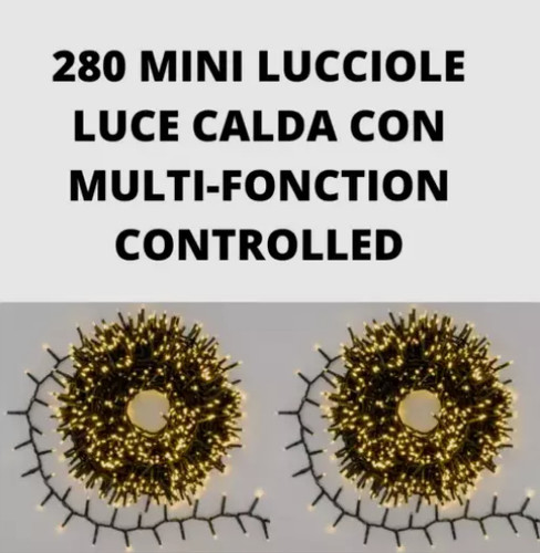 Natale luci 280 minilucciole - natale,