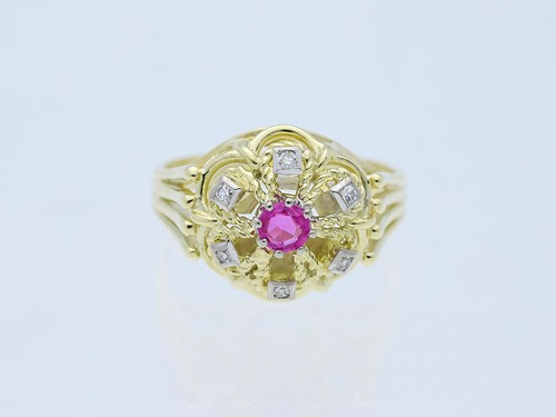 Anello diamanti - anello, 0,36