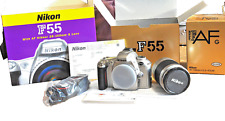 Fotocamera Reflex 35 mm Nikon F 55 Kit completo di Nikon 28-110 f 3.5/5.65