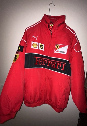 Giacca ferrari vintage nera e - vintage,
