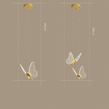 Lampadario a forma di farfalla