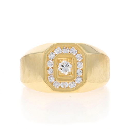 Oro giallo diamante - oro, uomo