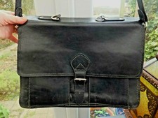  Borsa vintage in pelle nera