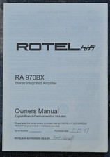 ROTEL RA970BX Amplificatore